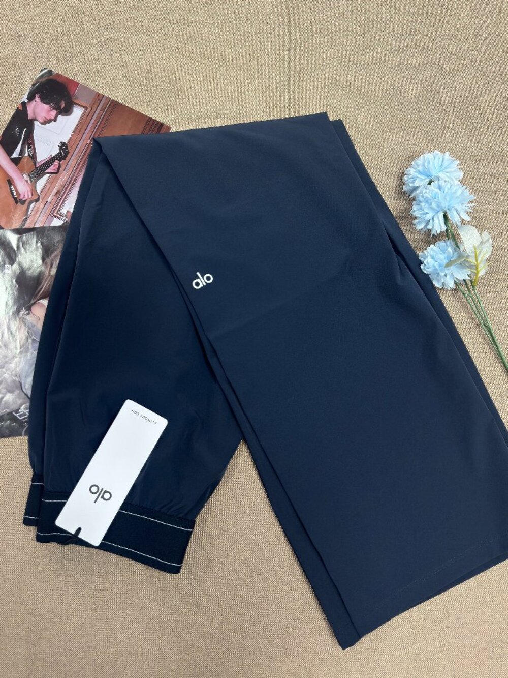 NWT🎄ALO Yoga Suit Up Trouser Navy Blue💙 (Regular) - Picture 5 of 9